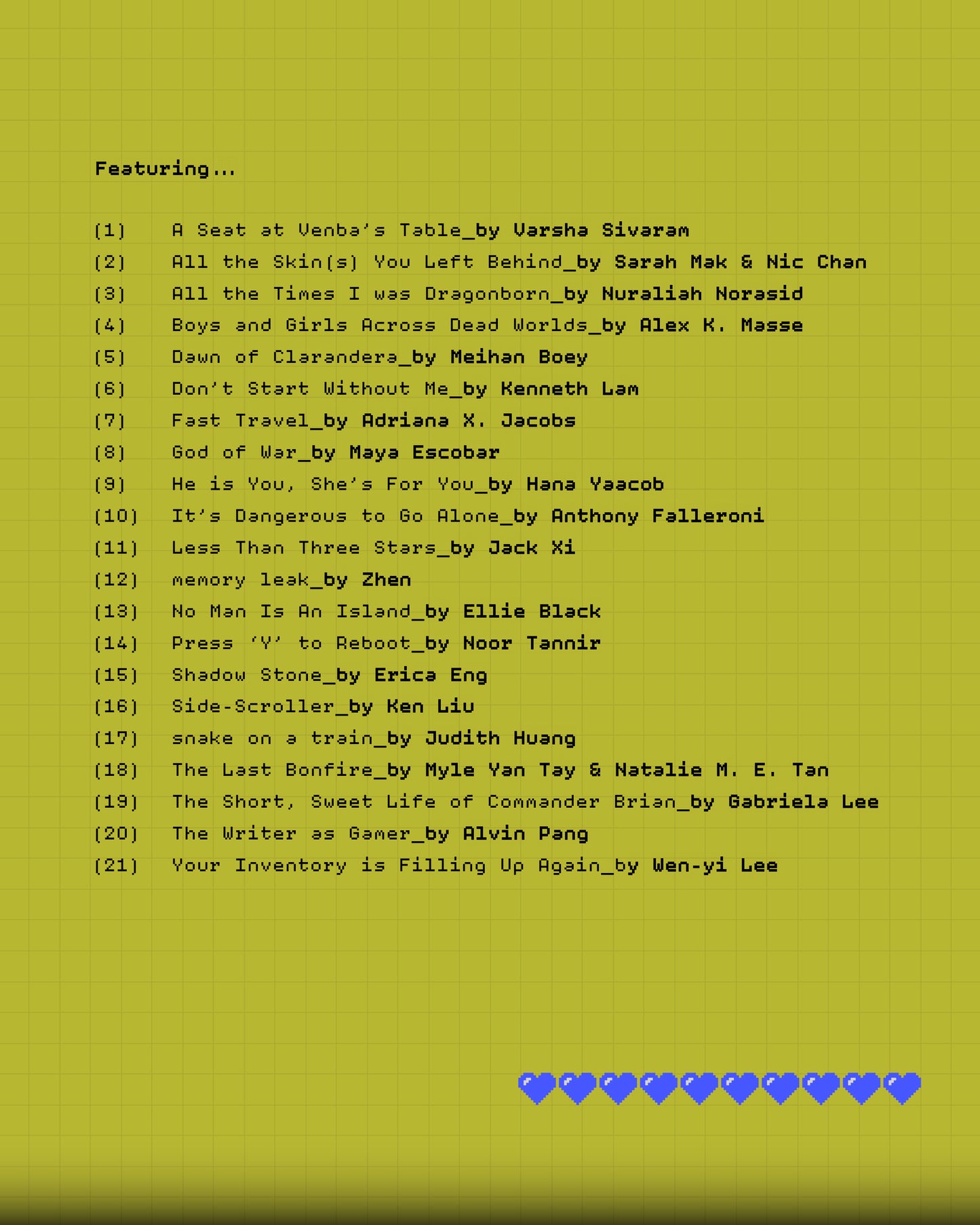 Free to Play: A Video Games Anthology