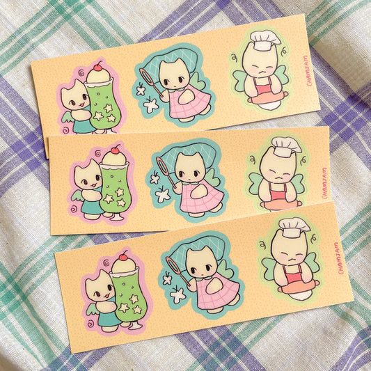 Bookmark Sticker Sheet