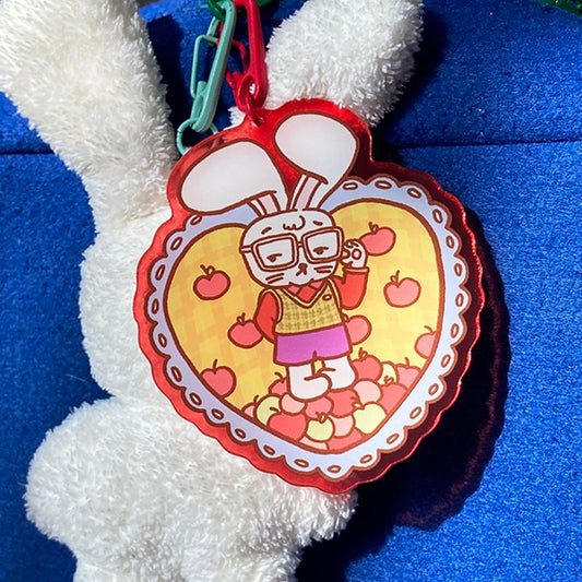 Laura Apple Pie Keychain