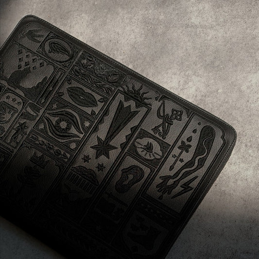 Milagro Faux Leather Laptop Sleeve