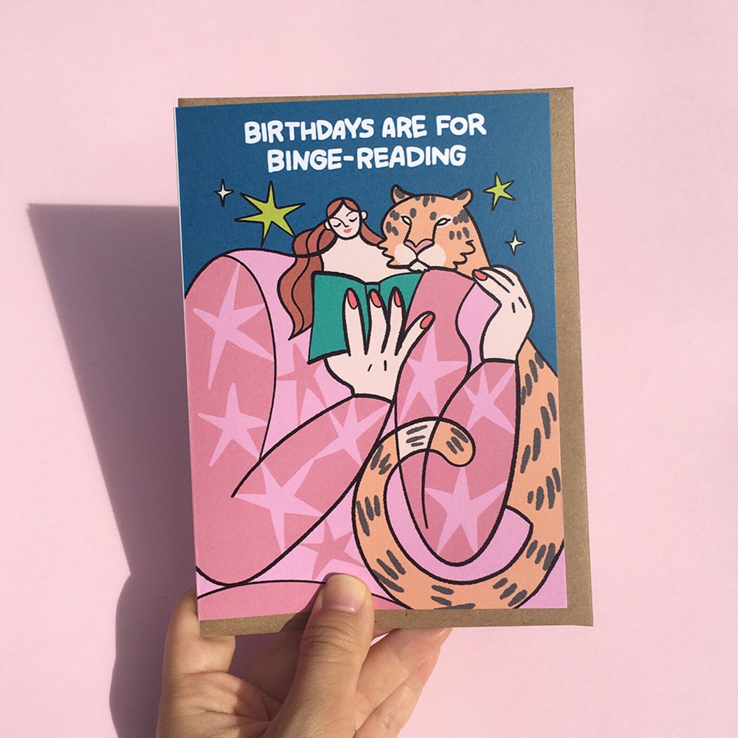 Birthdays Are For Binge Reading Greeting Card