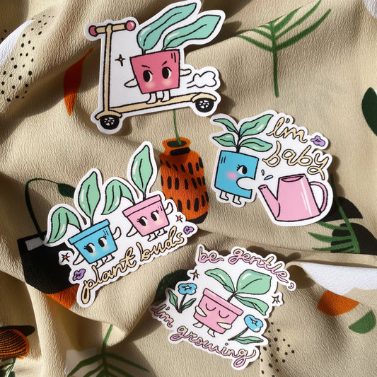 Plant Babies Stickers