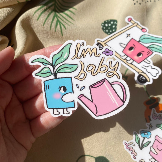 Plant Babies Stickers