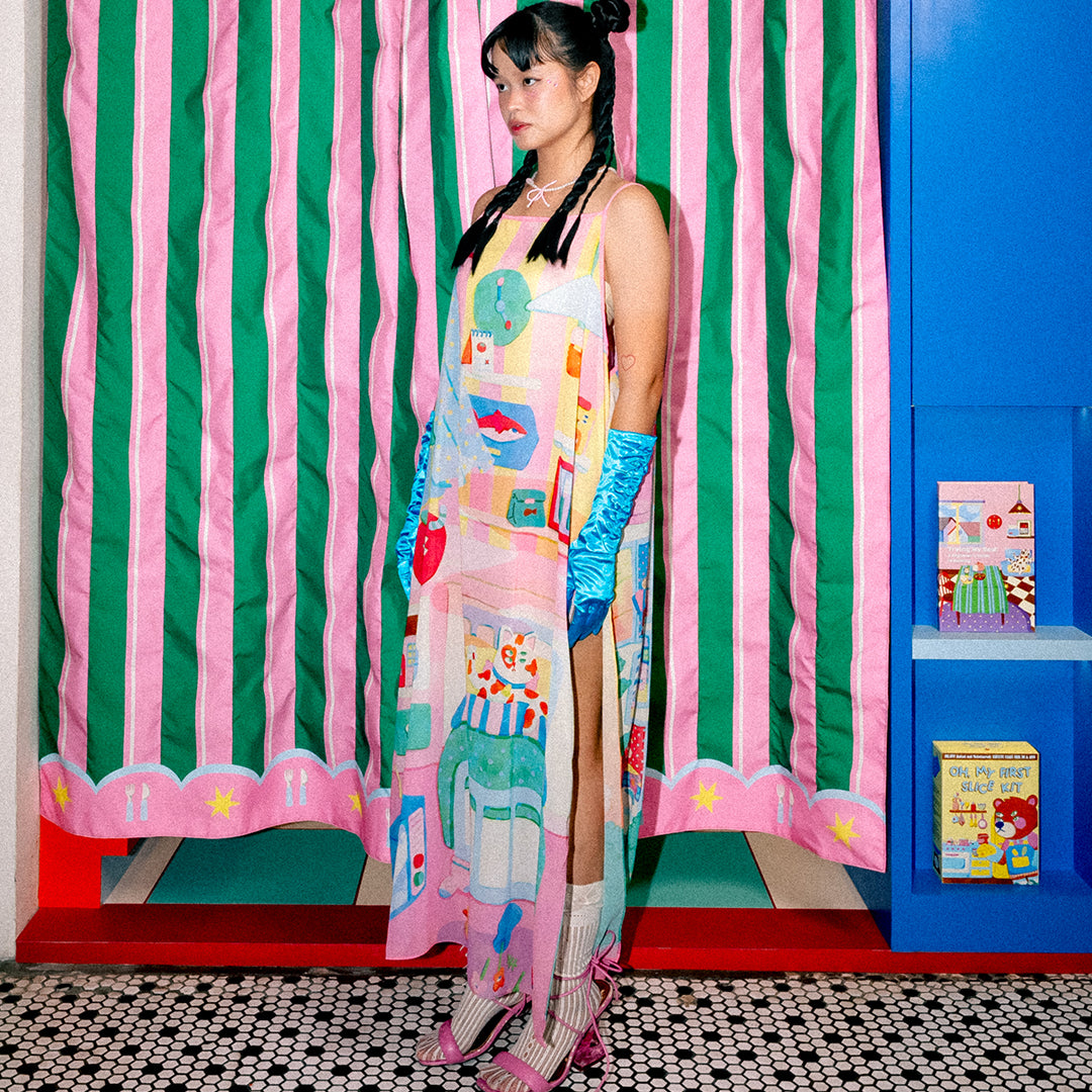 Whiskers Space See Through Dress