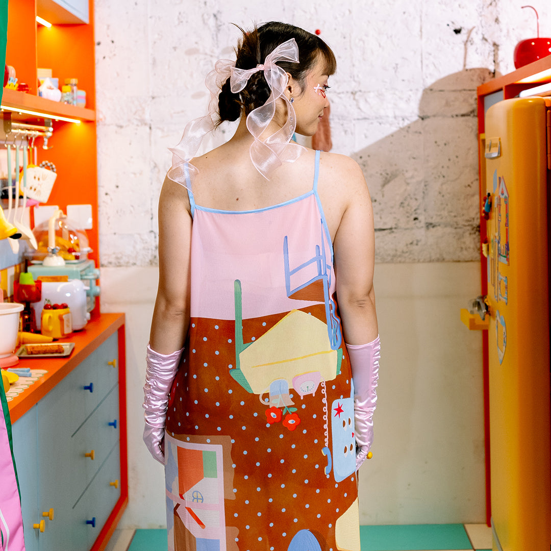 Upside Down See Through Dress