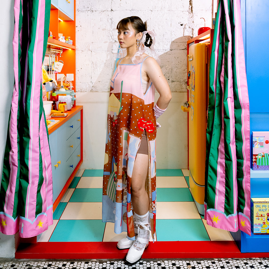 Upside Down See Through Dress