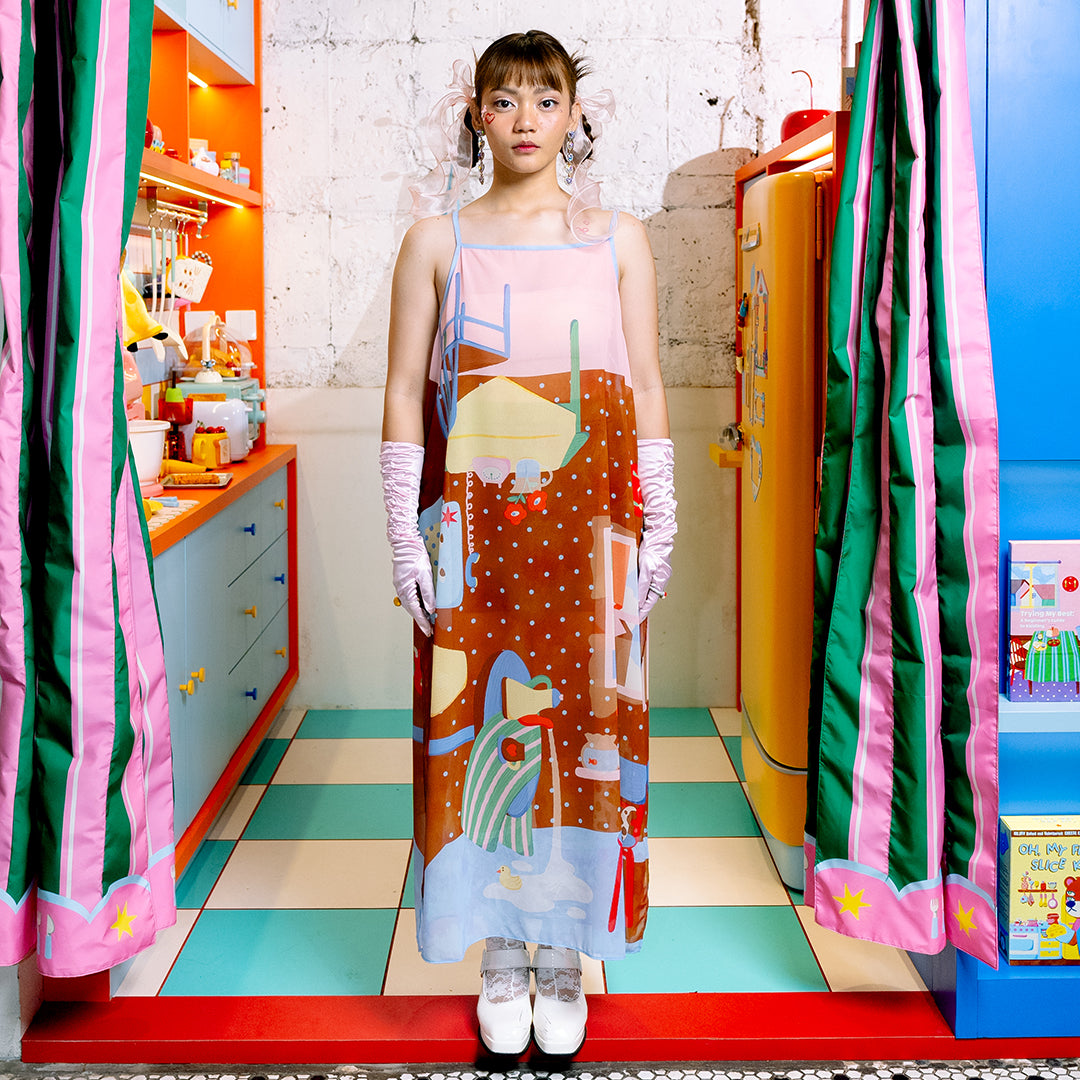 Upside Down See Through Dress