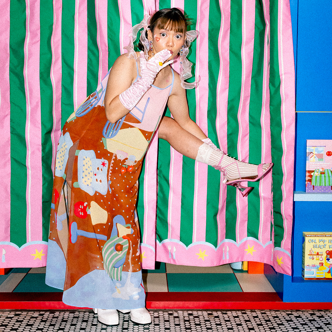 Upside Down See Through Dress