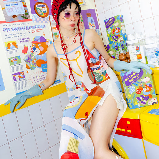 Soap Opera See Through Dress