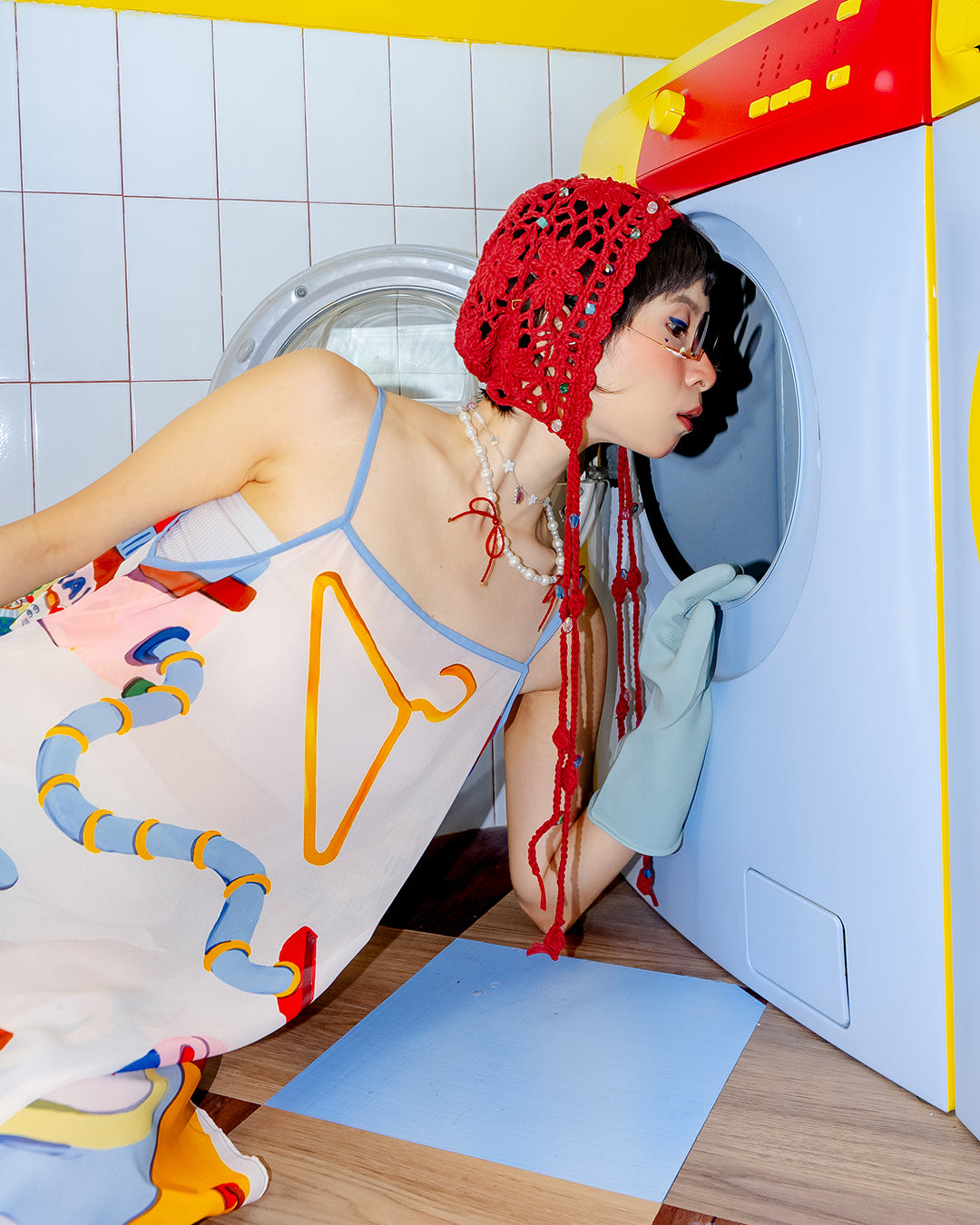 Soap Opera See Through Dress