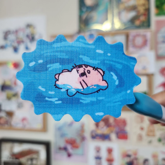 Drowning Sticker