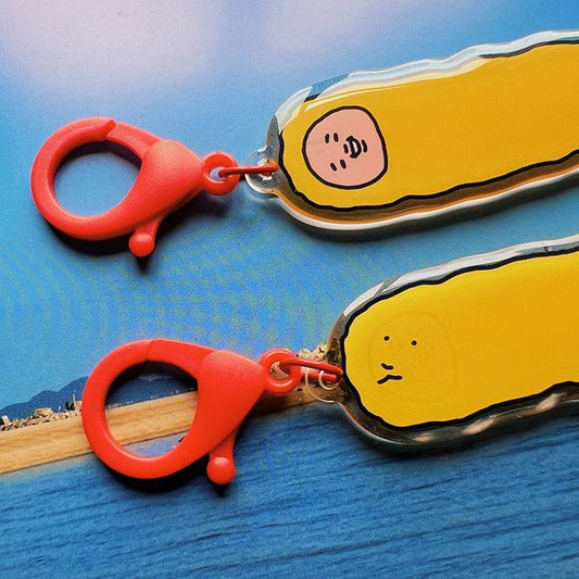 Tempura-san Epoxy Acrylic Keychain