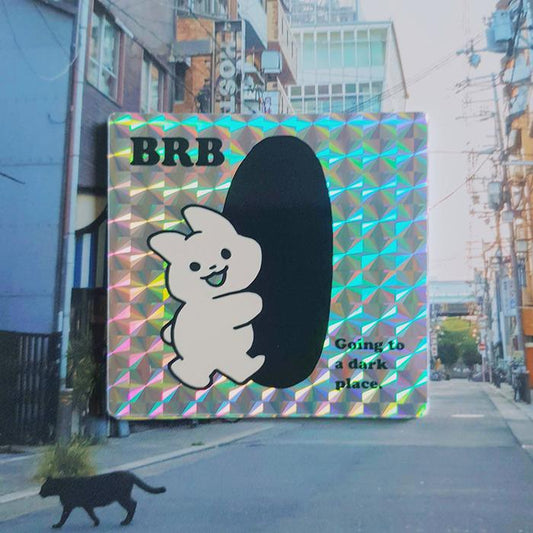 BRB Prism Holographic Sticker