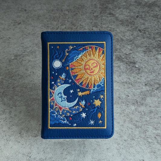 Celestral Embroidered Passport Cover