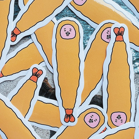 Tempura-san Vinyl Sticker