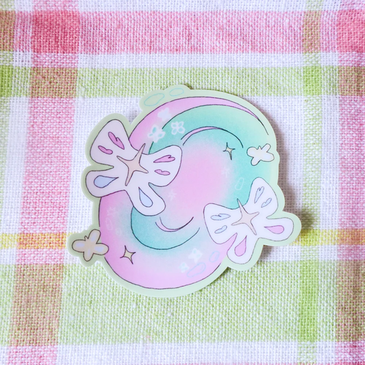 Flying Butterfly Sticker