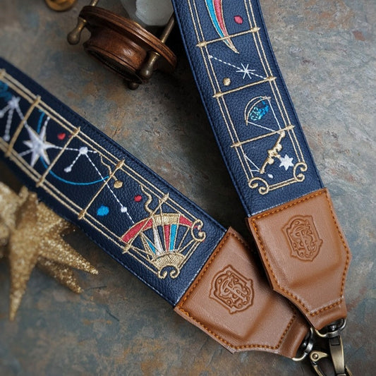 Galaxia Faux Leather Bag Strap