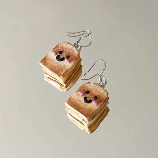 kaya toast earrings