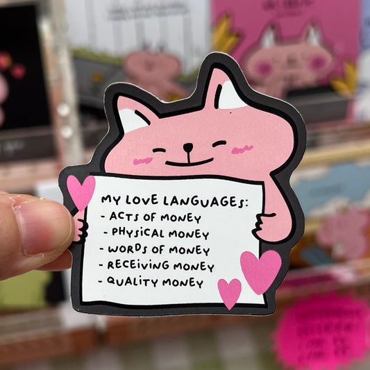 my love language sticker