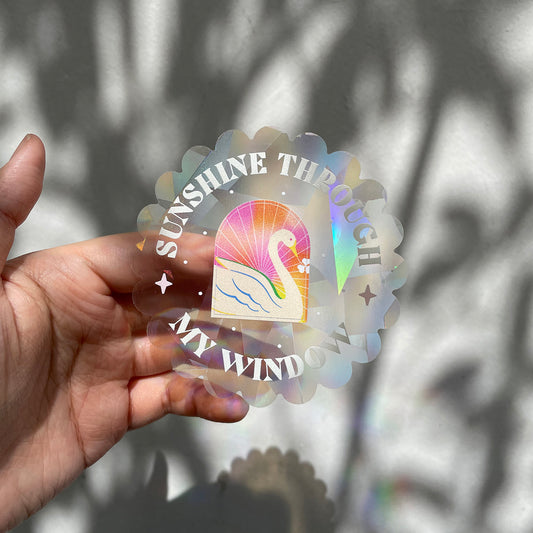 Sunshine Through My Window Suncatcher