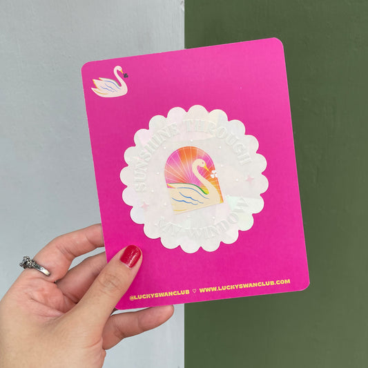 Sunshine Through My Window Suncatcher