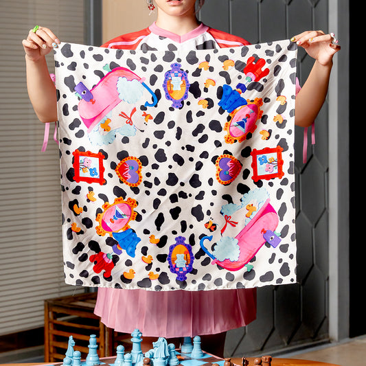 Bubble Bath Dapper Darlings Mini Scarf