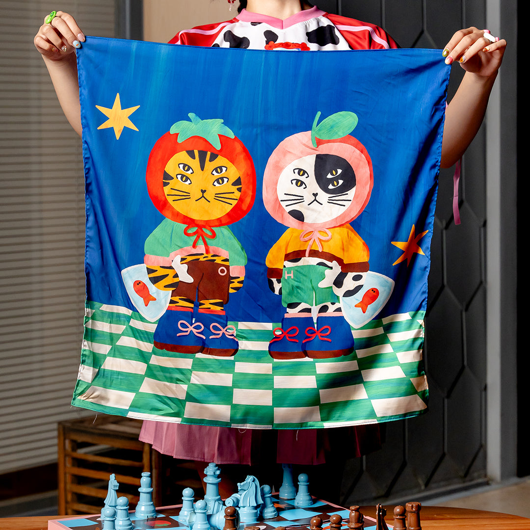 Twins Dapper Darlings Mini Scarf