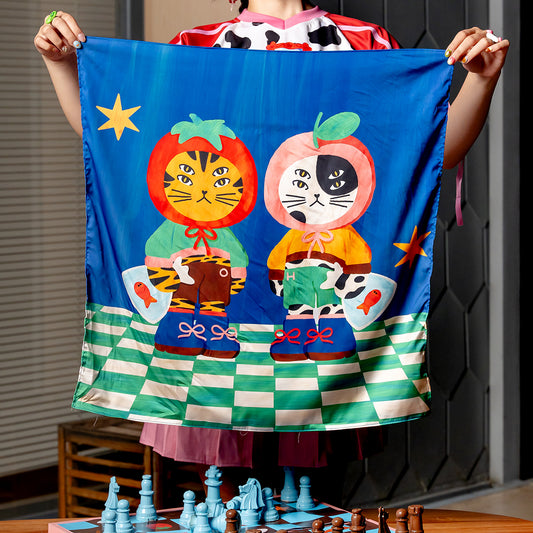 Twins Dapper Darlings Mini Scarf