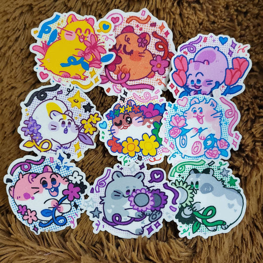 Fruity Hamsters Sticker