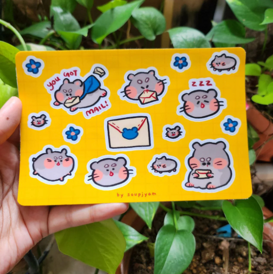 Mail Time Sticker Sheet