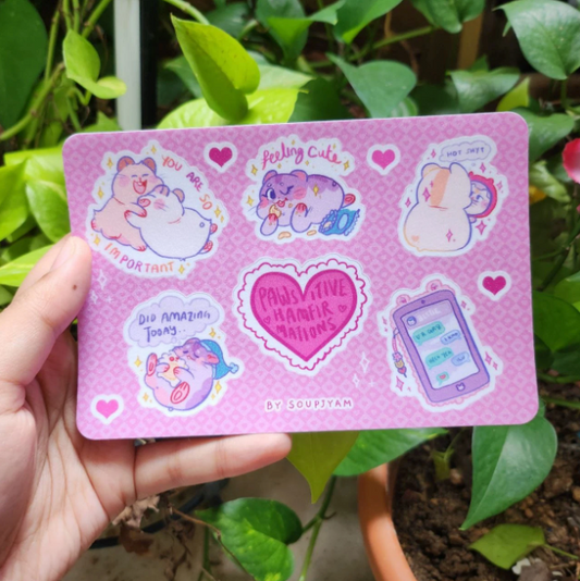 Pawstive Sticker Sheet