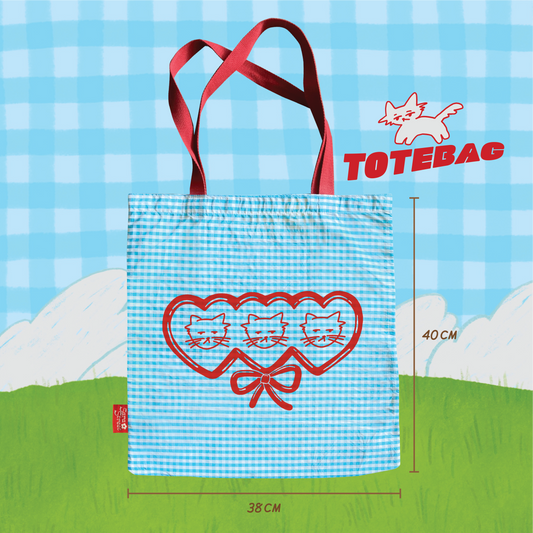 Gingham Totebag