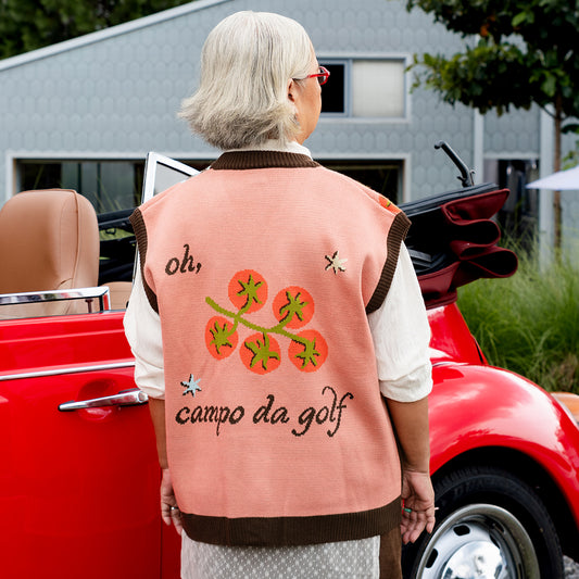 Golf Club Knitted Vest