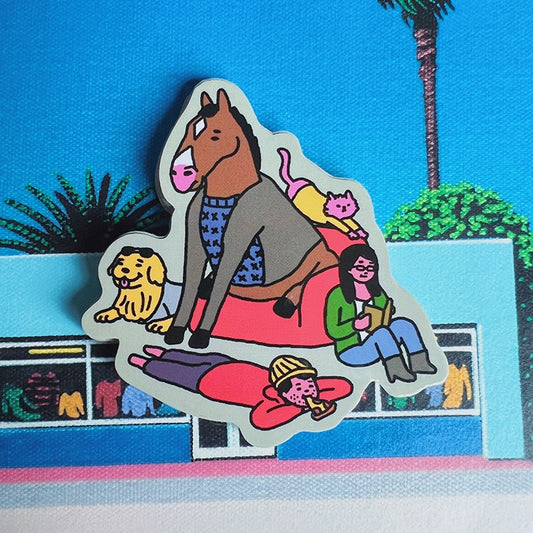 Bojack Bunch Sticker