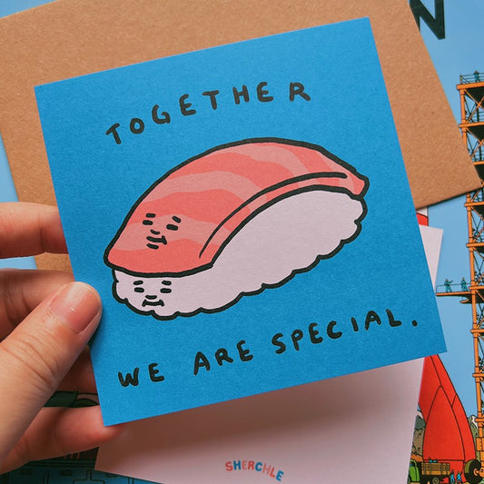 Together We Are Special Greeting Card