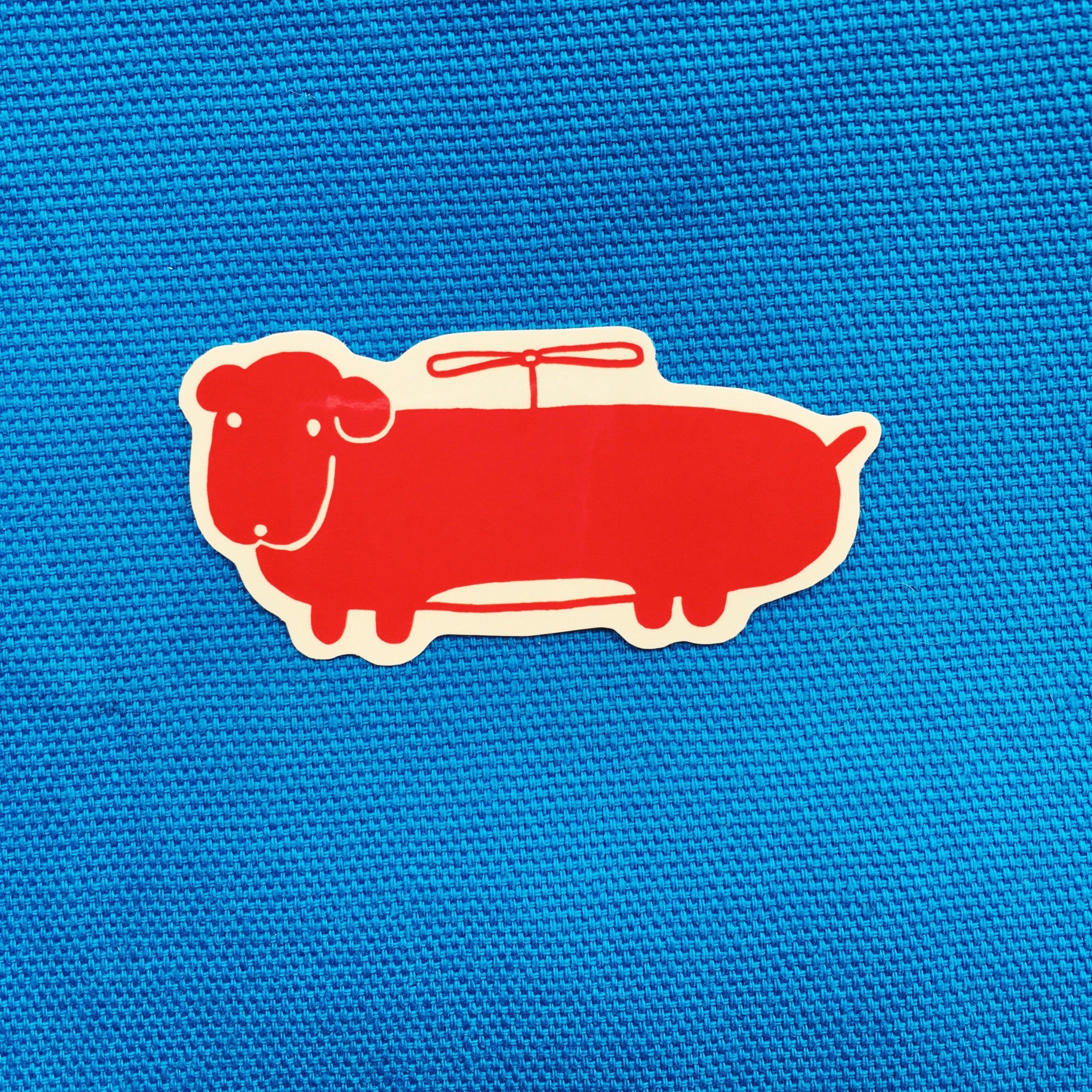 Heli Sausage Sticker – Wormhole