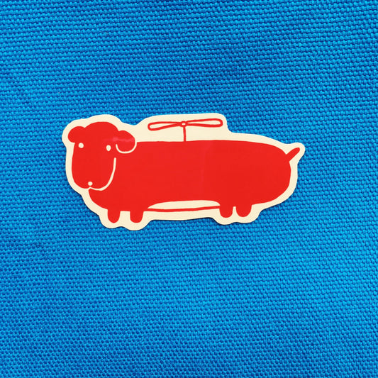 Heli Sausage Sticker