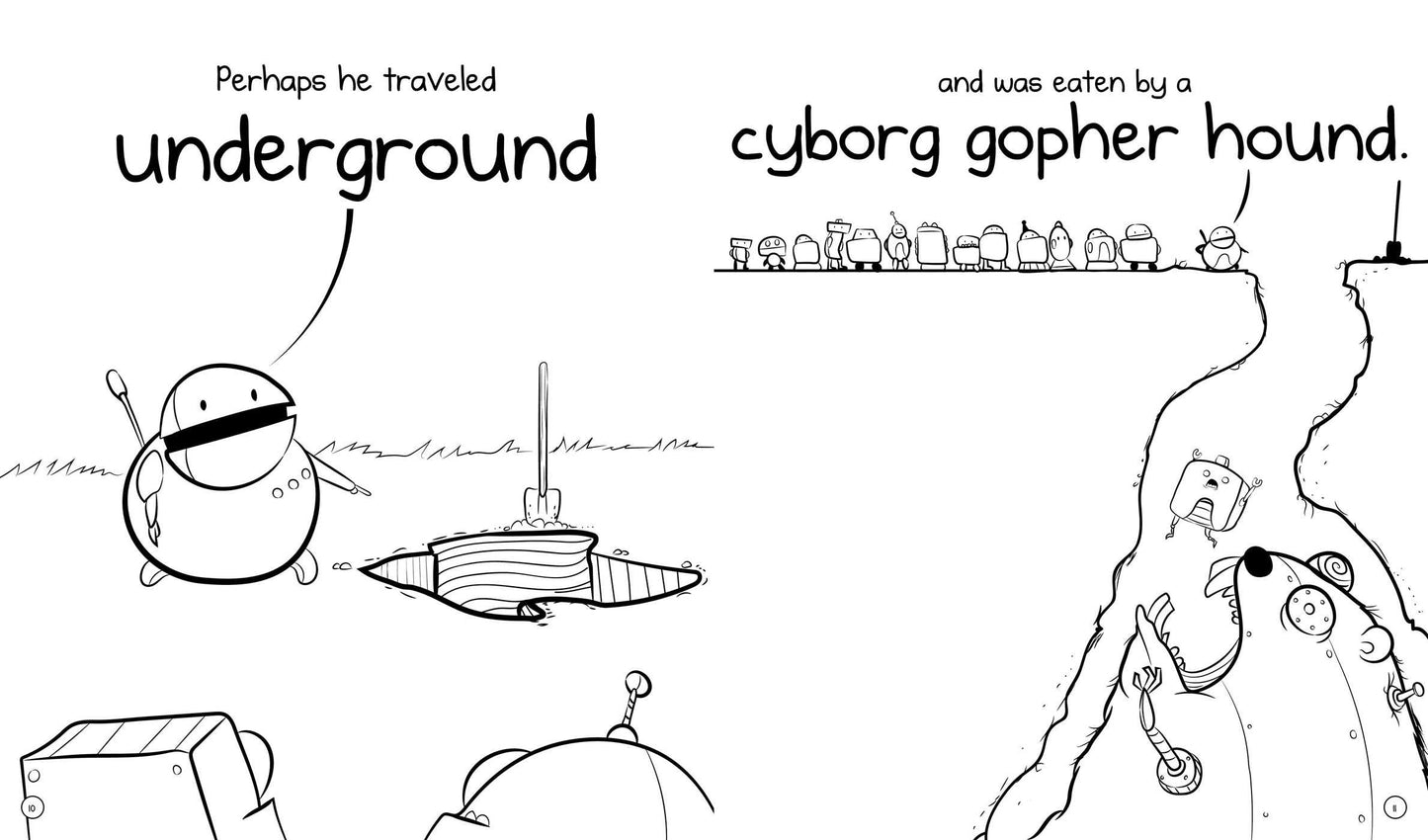 404 Not Found: A Coloring Book by The Oatmeal