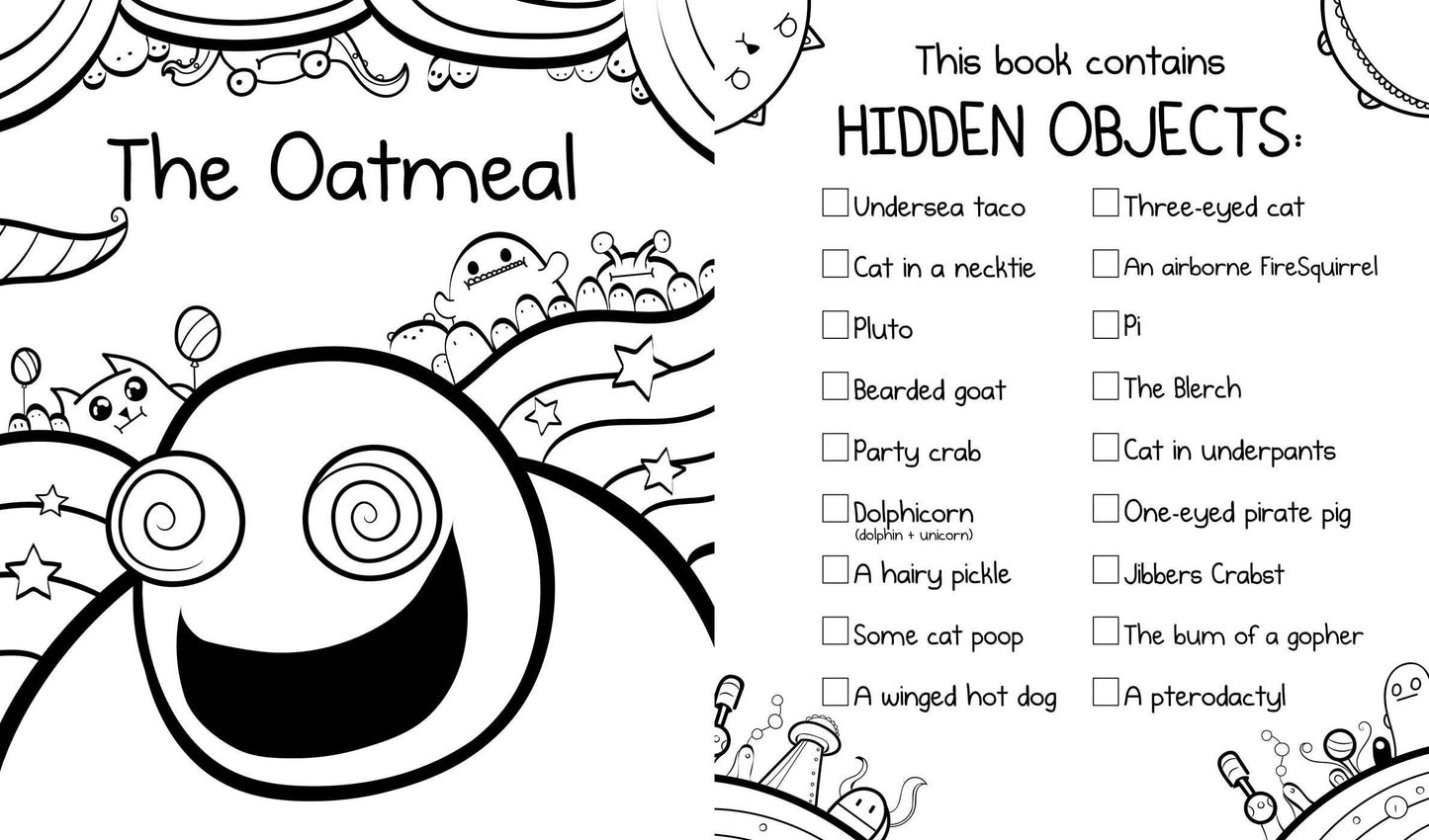 404 Not Found: A Coloring Book by The Oatmeal