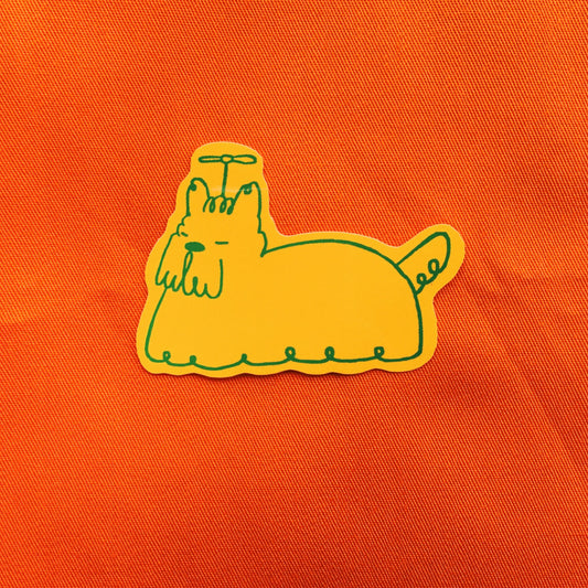 Heli Schnauzer Sticker