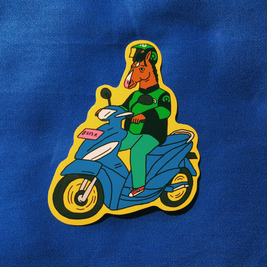 Gojack Horseman Sticker