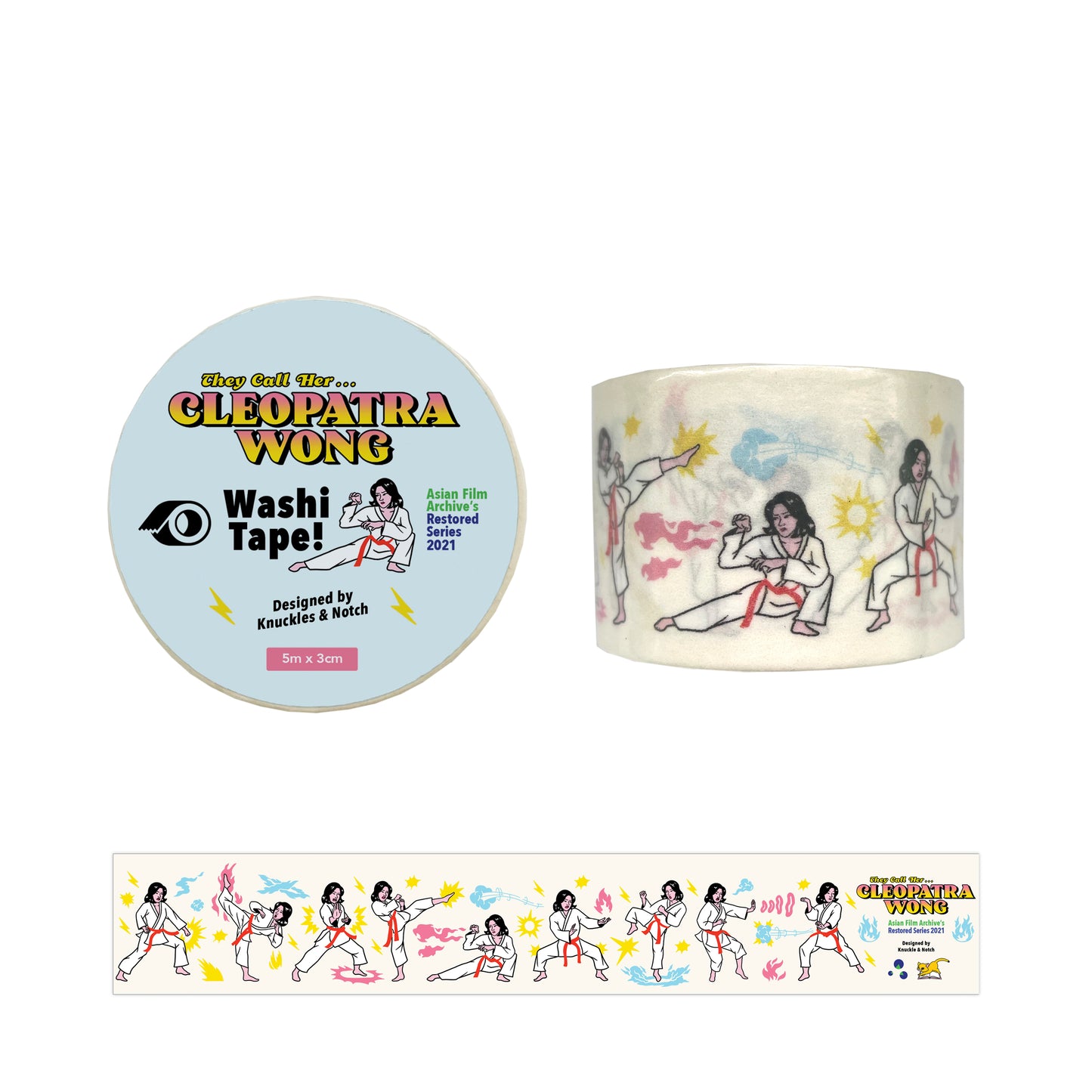 They Call Her... Cleopatra Wong Washi Tape