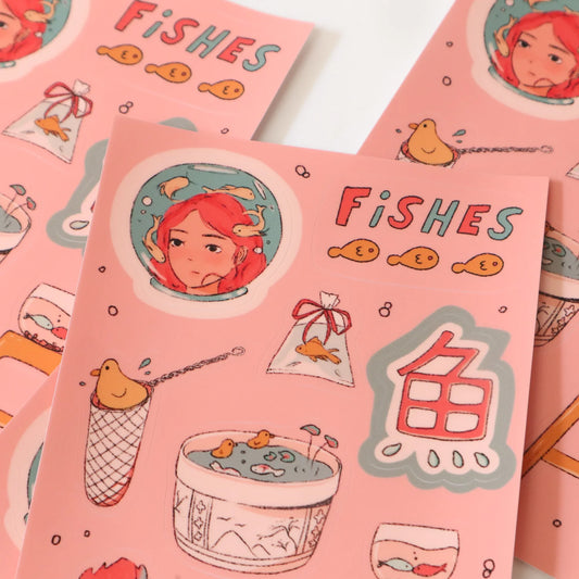 Fishes Sticker Sheet