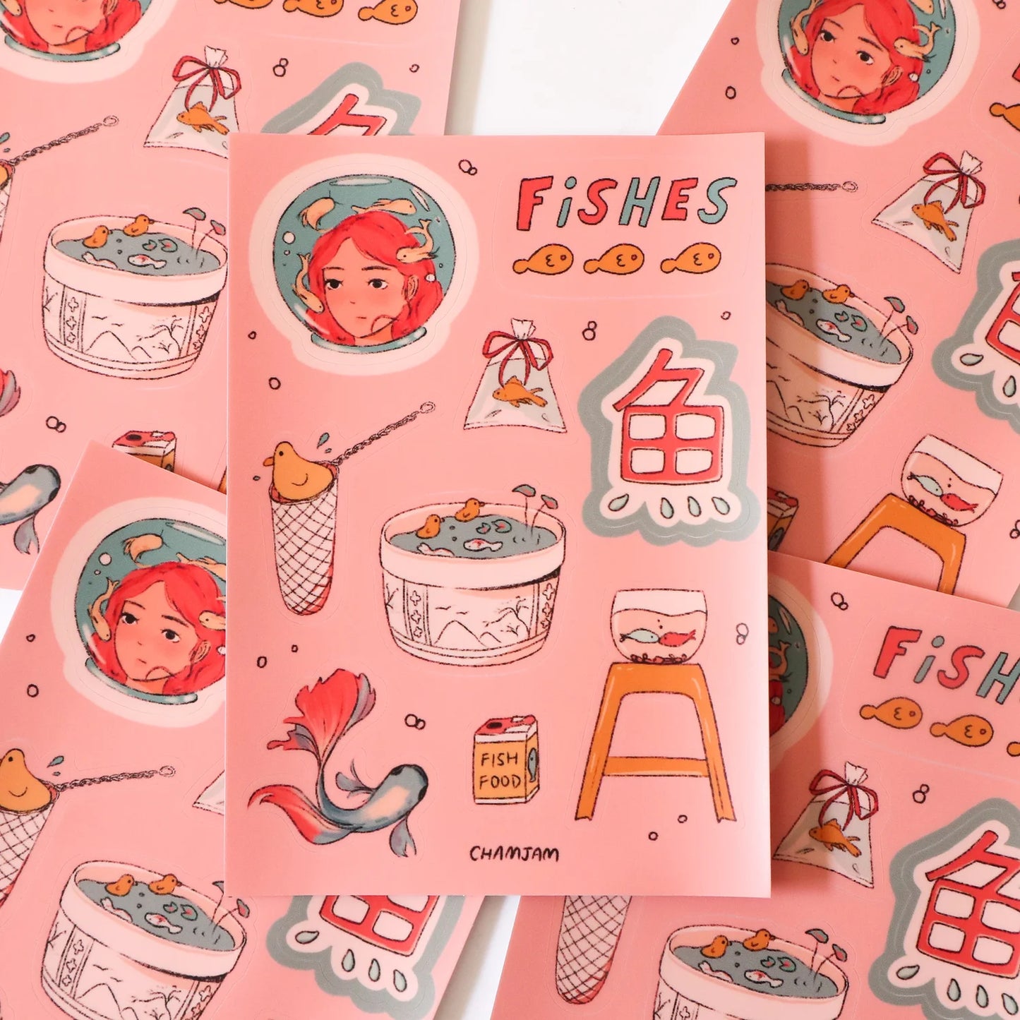 Fishes Sticker Sheet