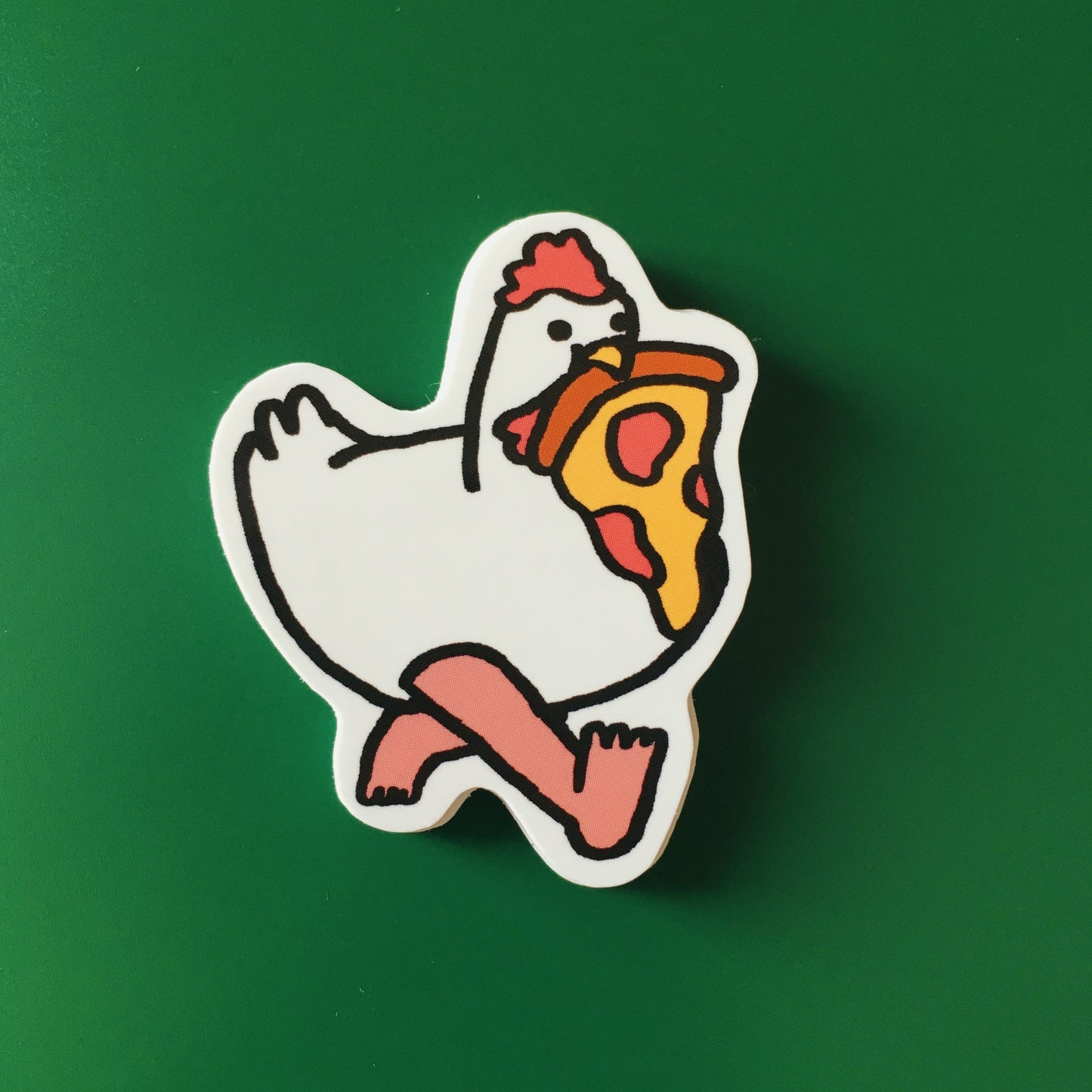 Pizza Chicken Sticker