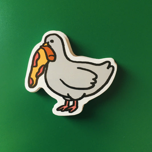 Pizza Pigeon Sticker