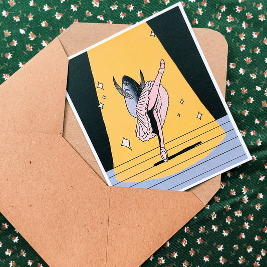 Ballet Tuna Postcard