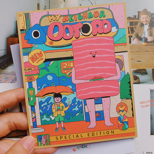 My Neighbor Ootoro Greeting Card