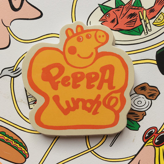 Peppa Lunch Sticker