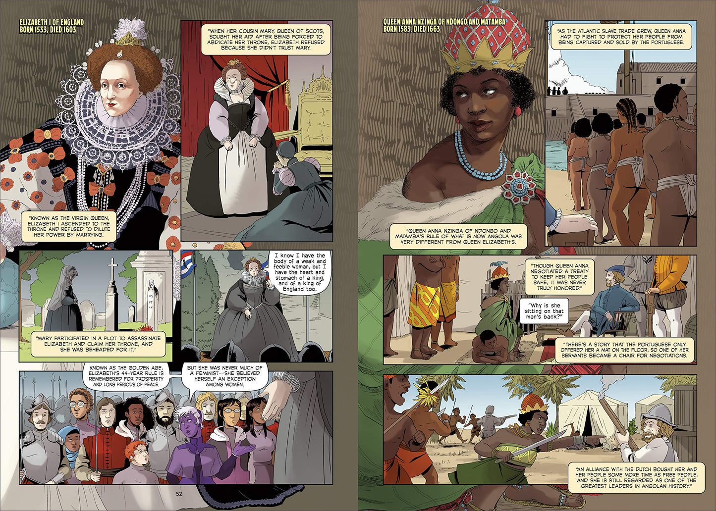 Amazons, Abolitionists, and Activists: A Graphic History of Women's Fight for Their Rights